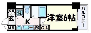 兵庫駅 徒歩4分 9階の物件間取画像